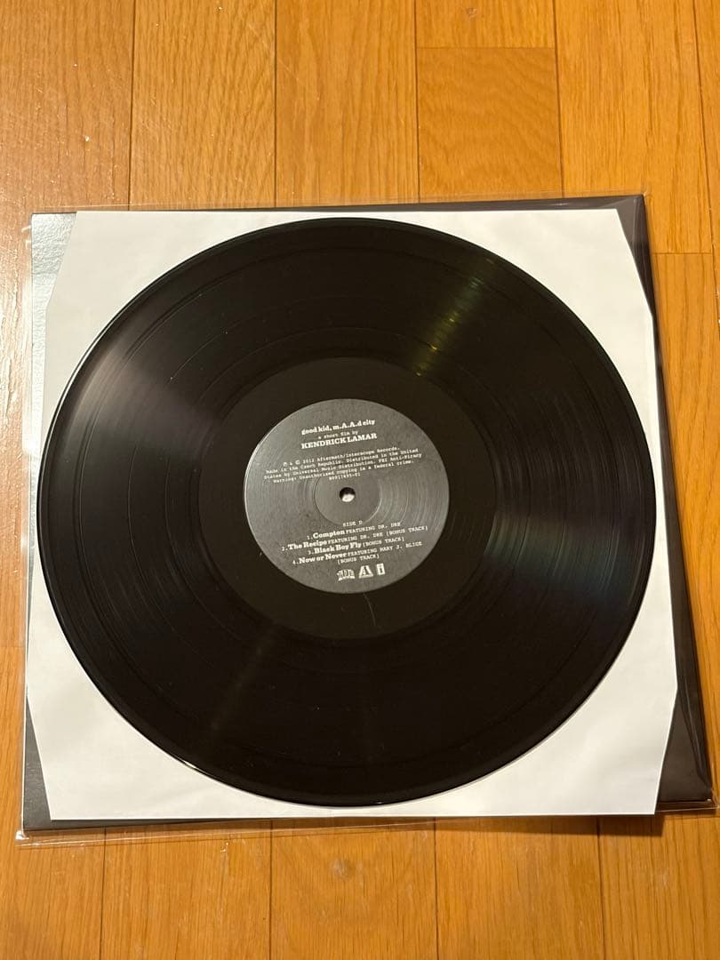 Kendrick Lamar-good kid,m.A.A.d cityレコード