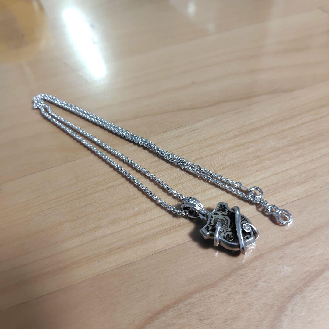 ヴェルヴェットラウンジ　スネーク　シールド　ネックレス　ペンダント　SV925