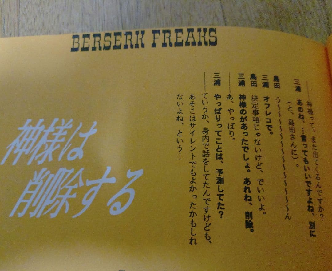 三浦建太郎 ロングインタビュー掲載同人誌「ベルセルク フリークス」2冊セット
