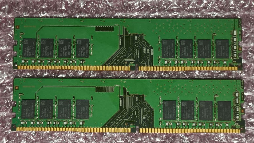 DDR4 8GBx2枚 16GB pc4-3200 動作確認済み ③