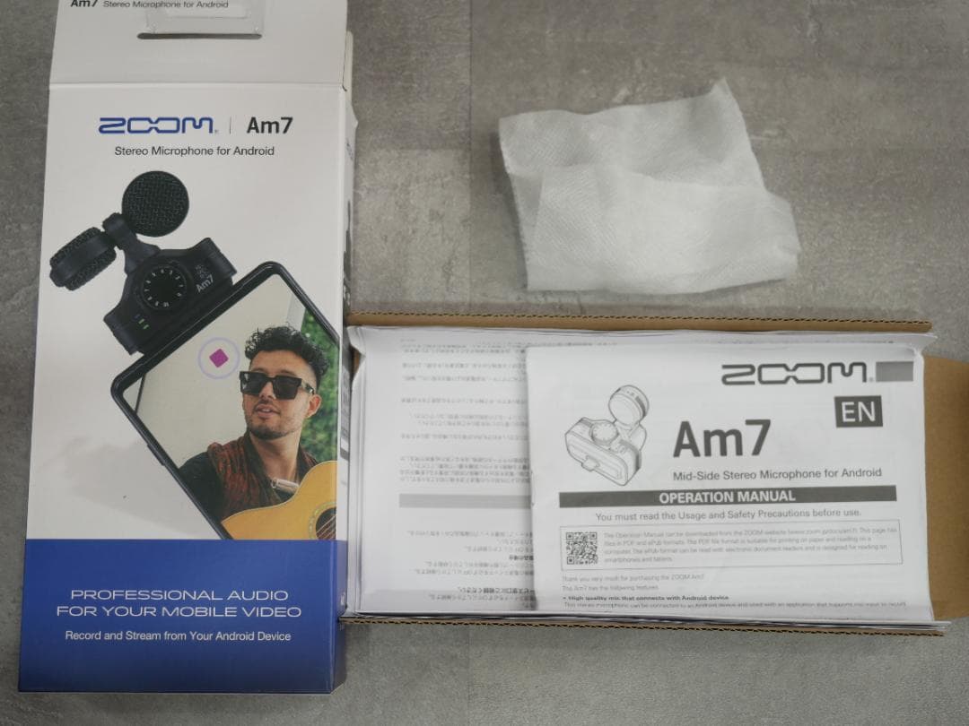Zoom Am7 ステレオマイクロフォン