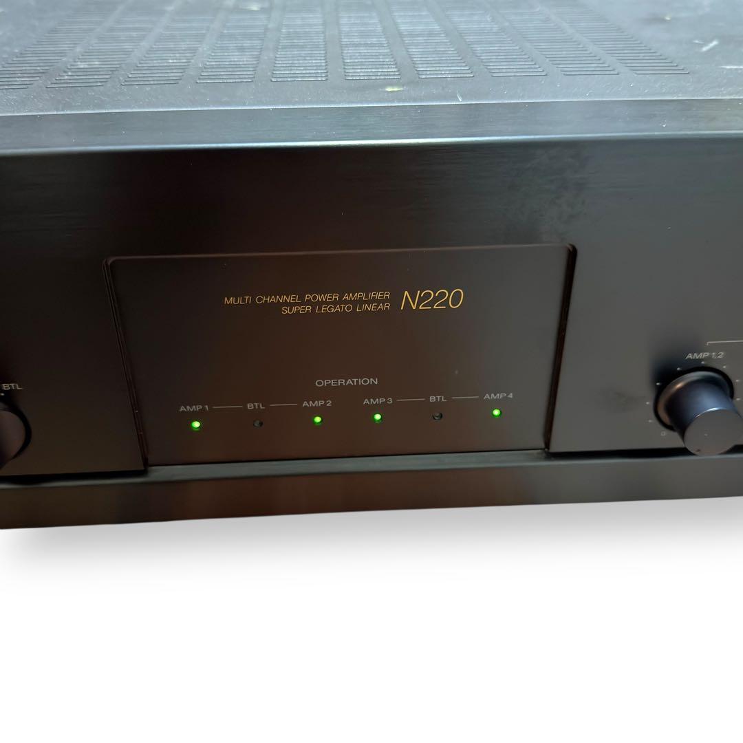 【希少】ソニー SONY TA-N220 パワーアンプ マルチチャンネル