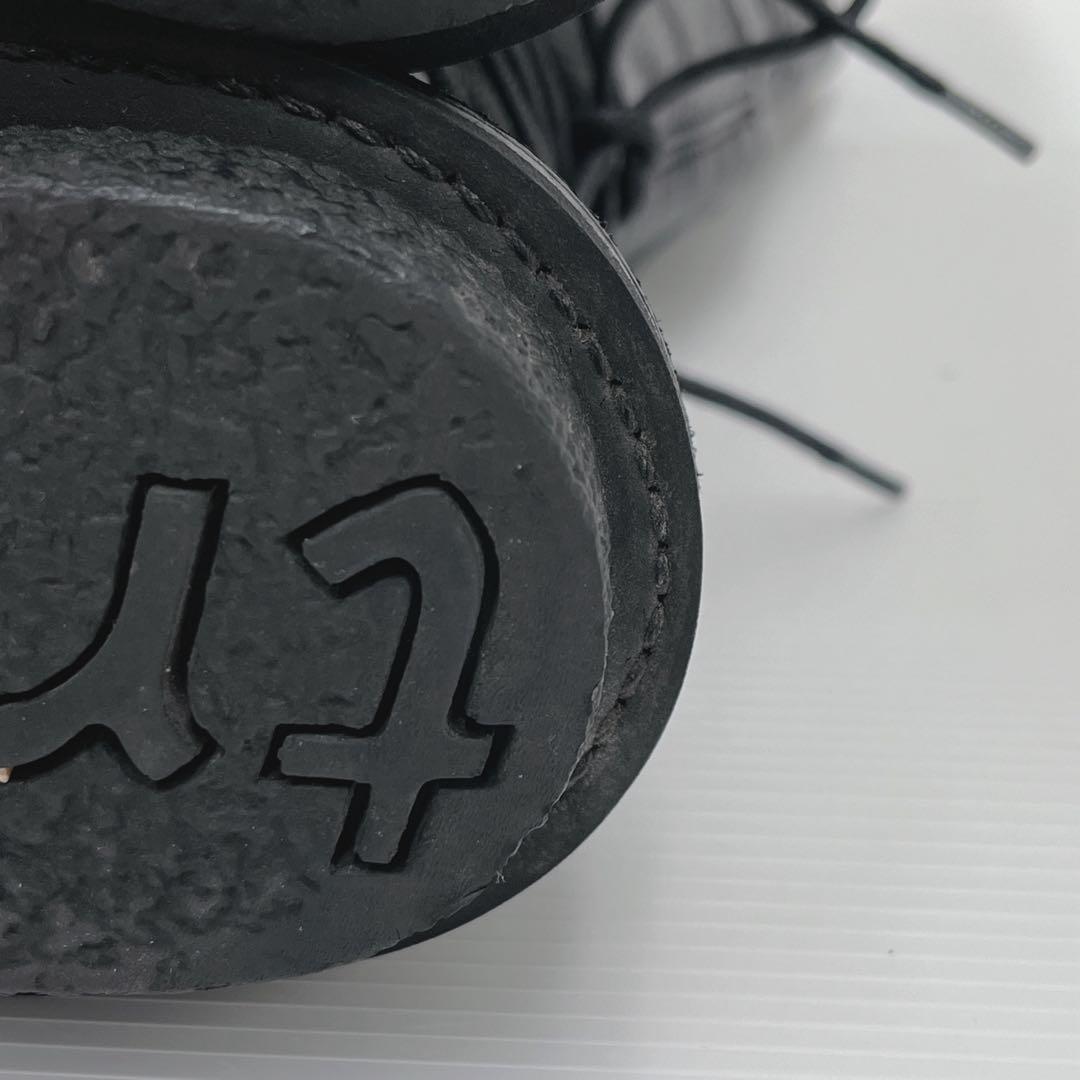 希少　トリッペン サンタフェ　バックスピンドルブーツ　レザー　ロング　ブラック