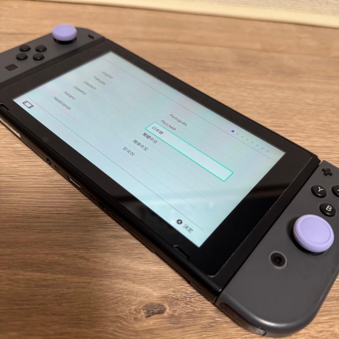 Nintendo Switch 本体 グレー ジョイコン付き