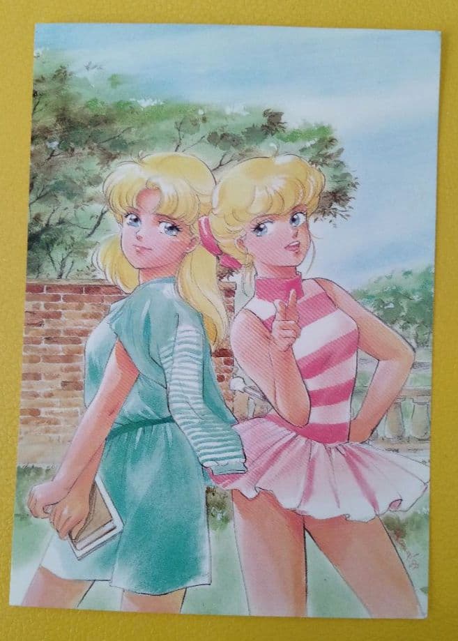 高田明美　画集　ANNIVERSARY　オビ、ポストカードつき