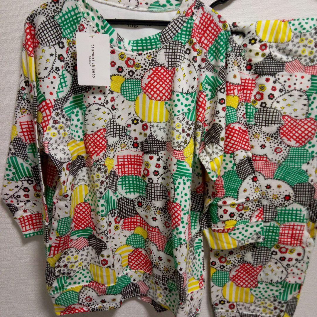 ツモリチサトの七分袖パジャマL新品タグつき