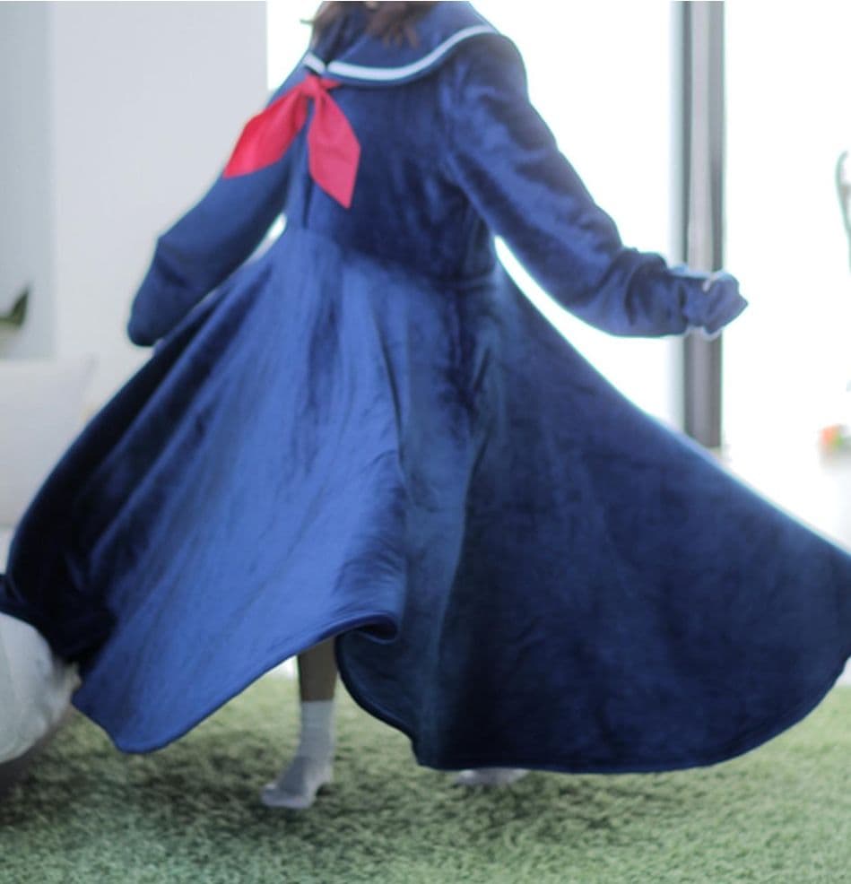 BIBILAB　ビビラボ　セーラー服　パジャマ　セラコレ　着る毛布　ルームウェア