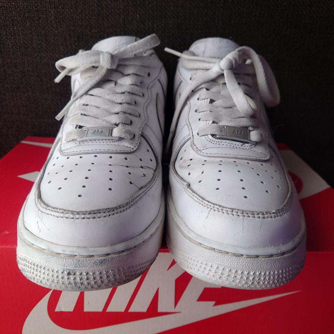 NIKE AIR FORCE 1 07 ホワイト 27cm