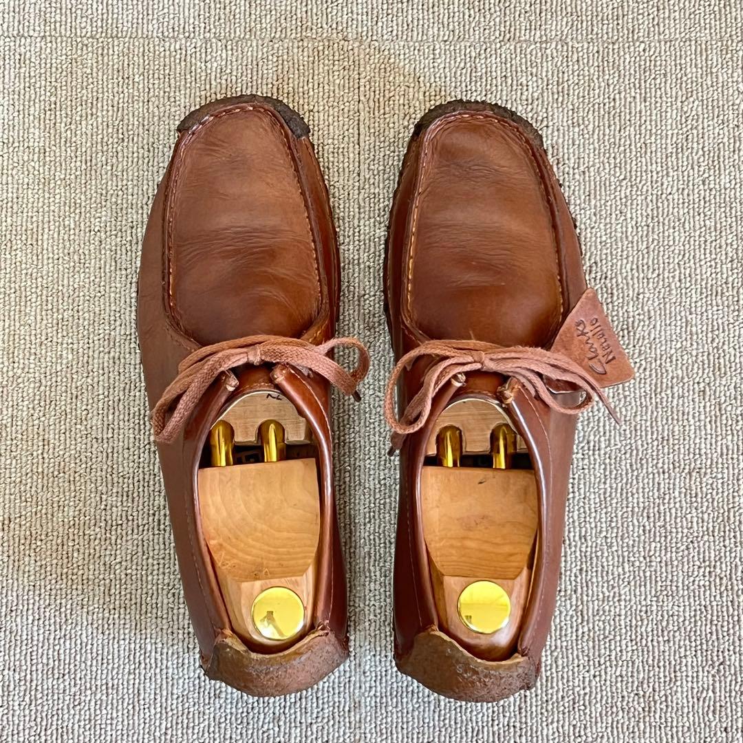 Clarks Natalieクラークス ナタリー ブラウン モカシン UK7