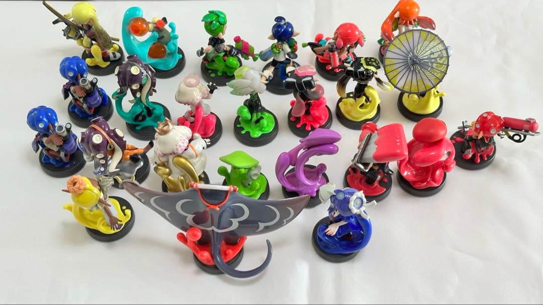メ*ル様 スプラトゥーン　amiibo 24体（うち1つ被り）