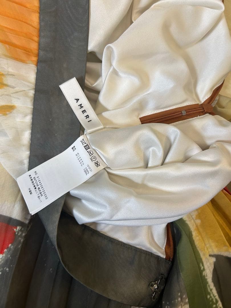 美品★ MY DEAR SHEER PLEATS SKIRT
