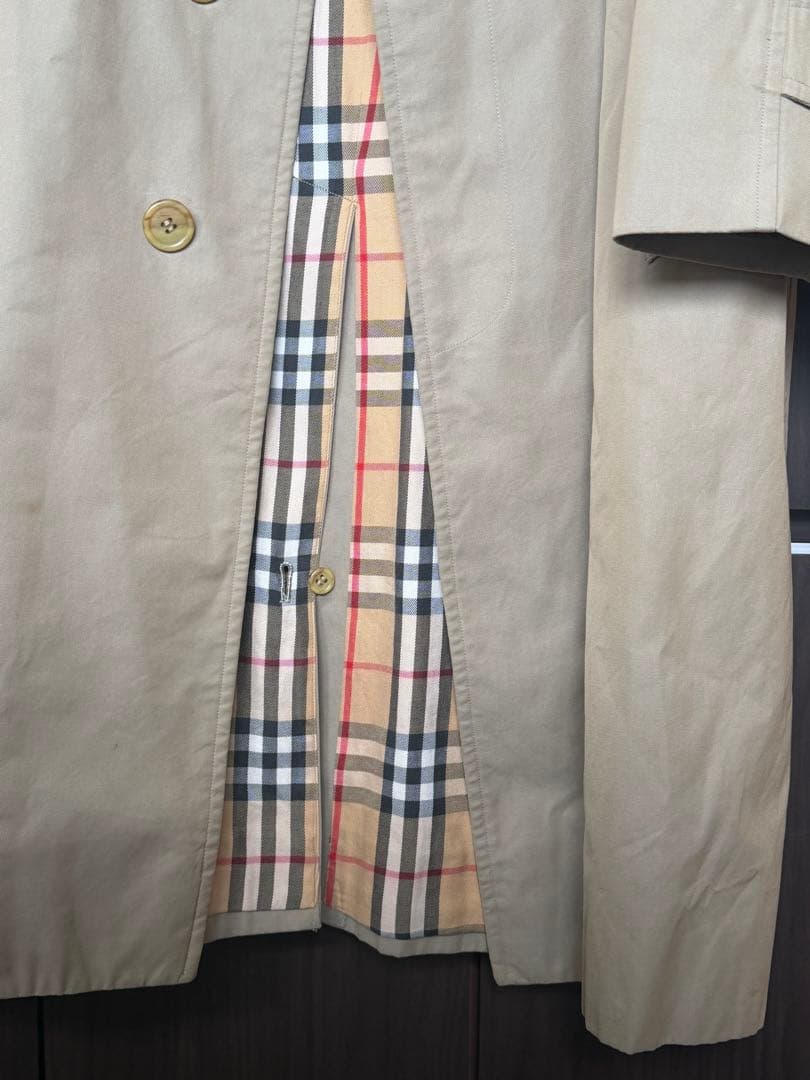 【美品】Burberrys ヴィンテージ トレンチコート ノバチェック ベージュ