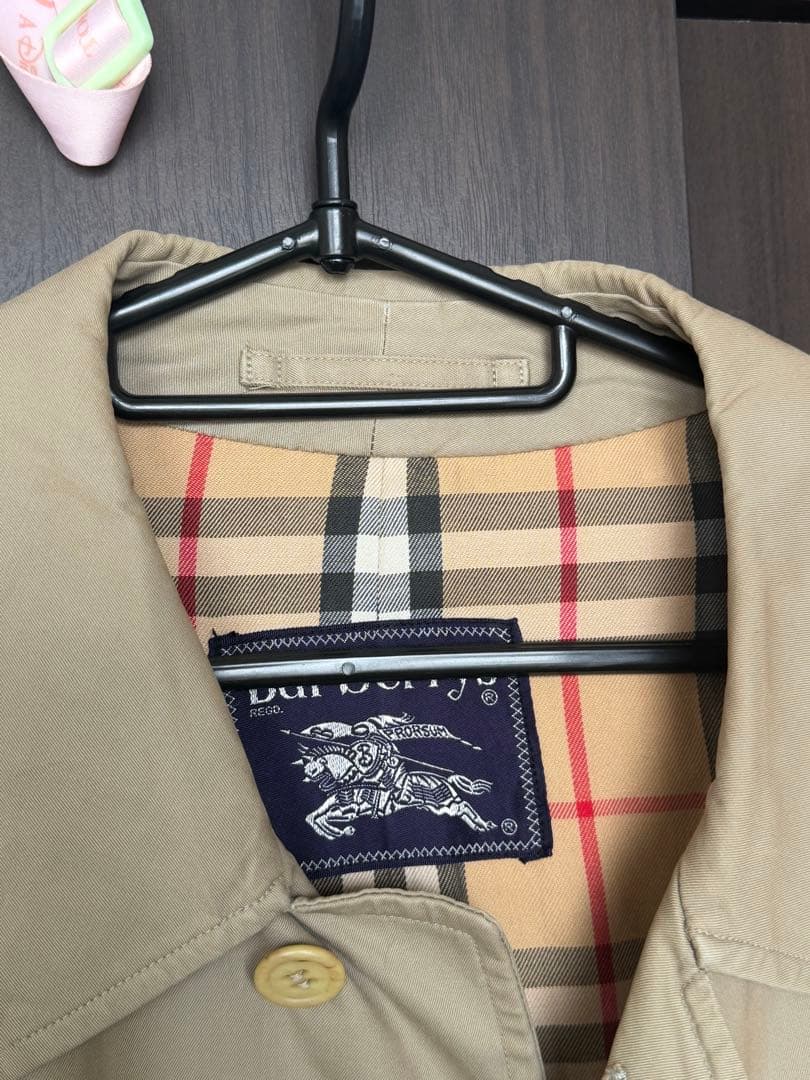 【美品】Burberrys ヴィンテージ トレンチコート ノバチェック ベージュ