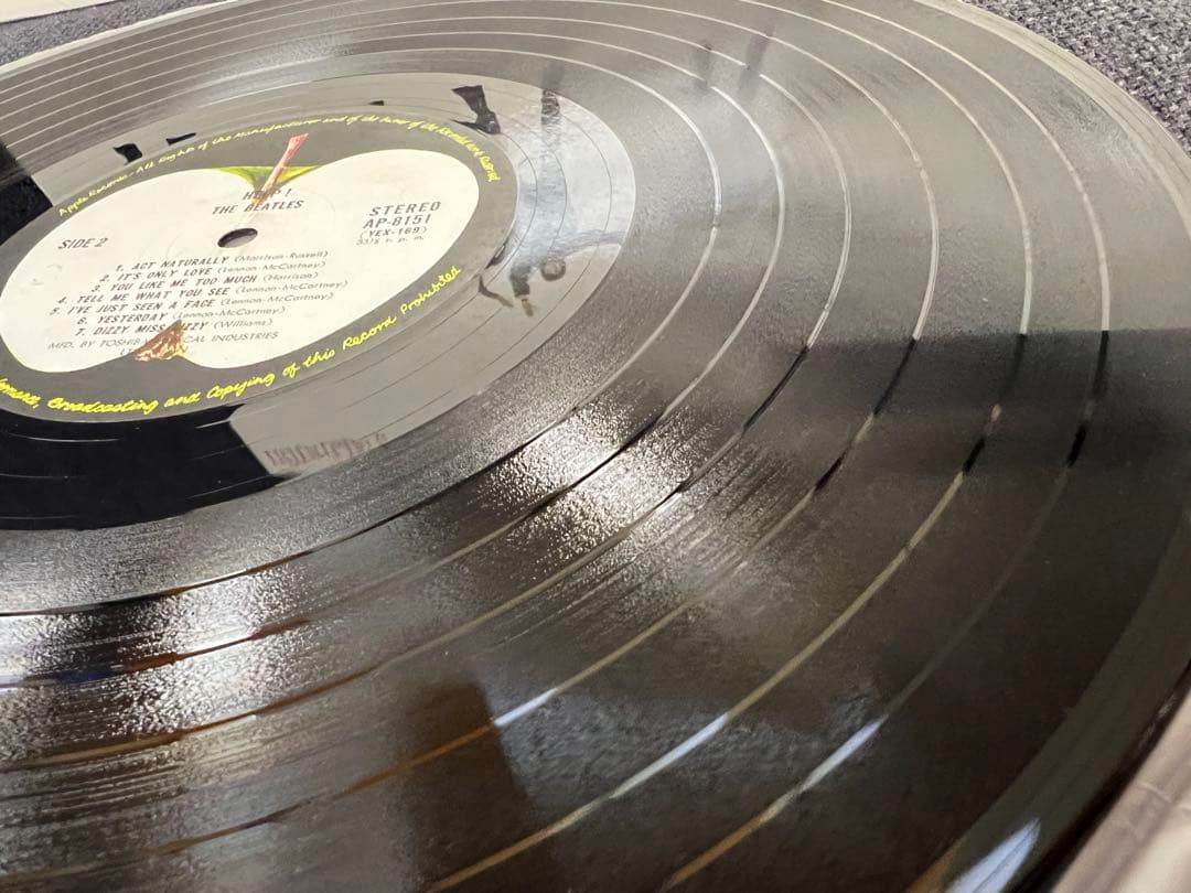 ビートルズ Help! 日本盤 AP-8151 LP洋楽レコード　歌詞カード付