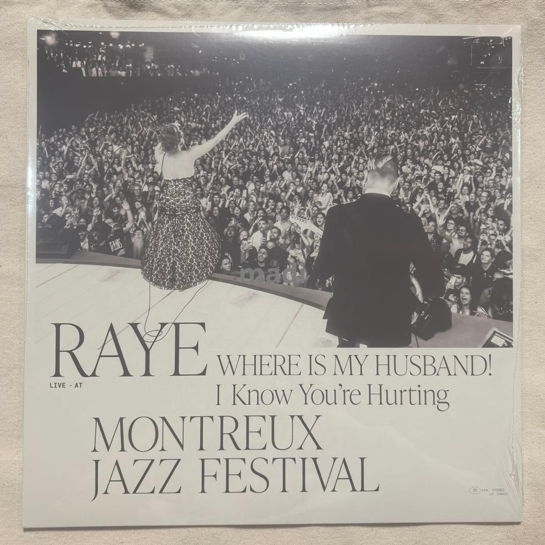Raye where is my husband! レコード 新品未開封