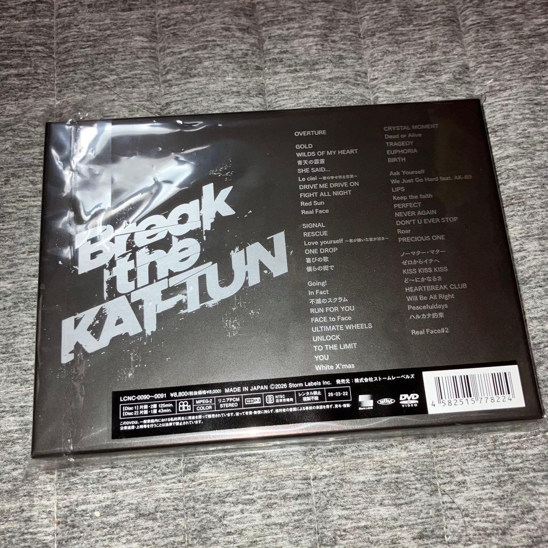 『 Break the KAT-TUN 』 DVD