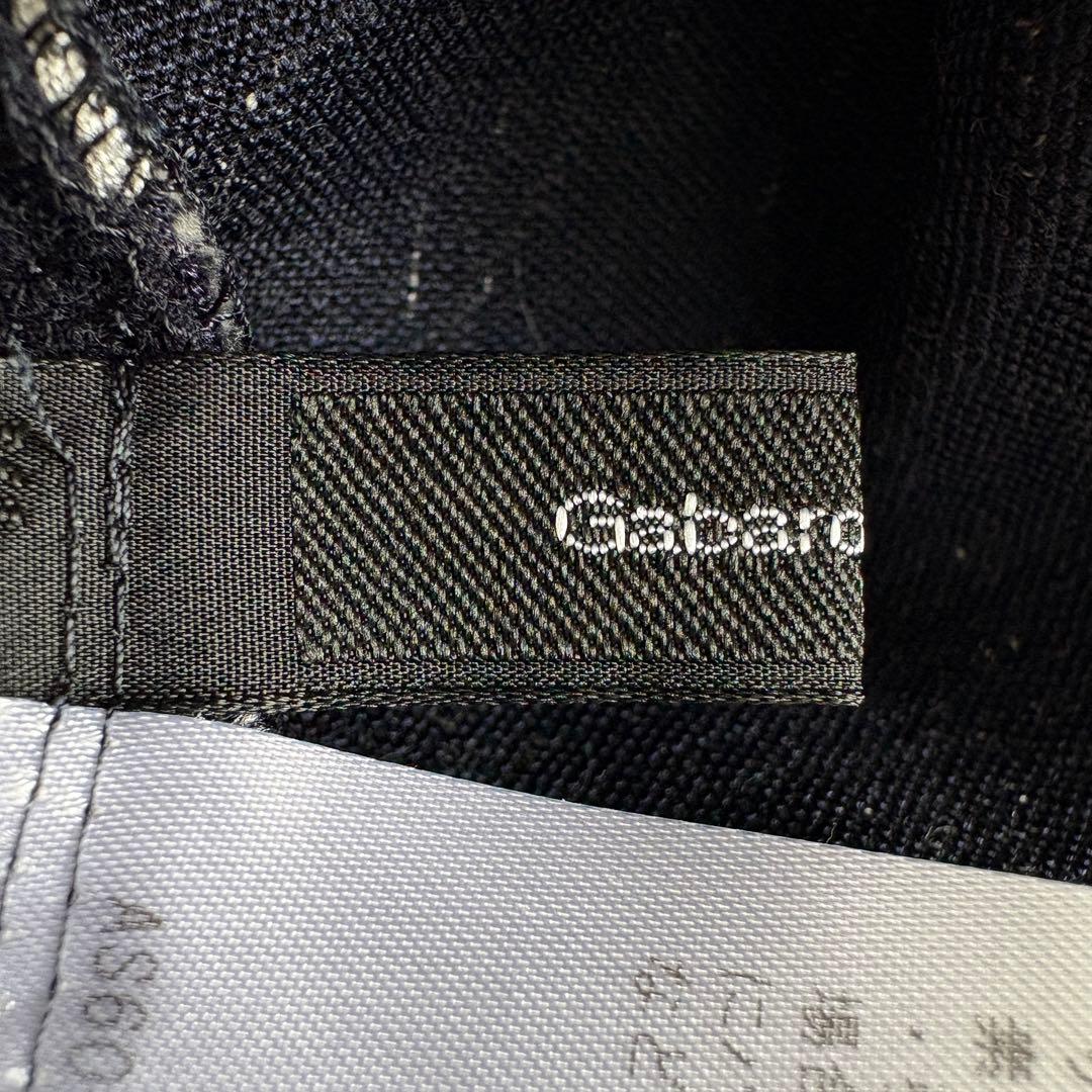 Gabardine K.T 異素材切替ワンピース ネイビー 17+ 大きいサイズ