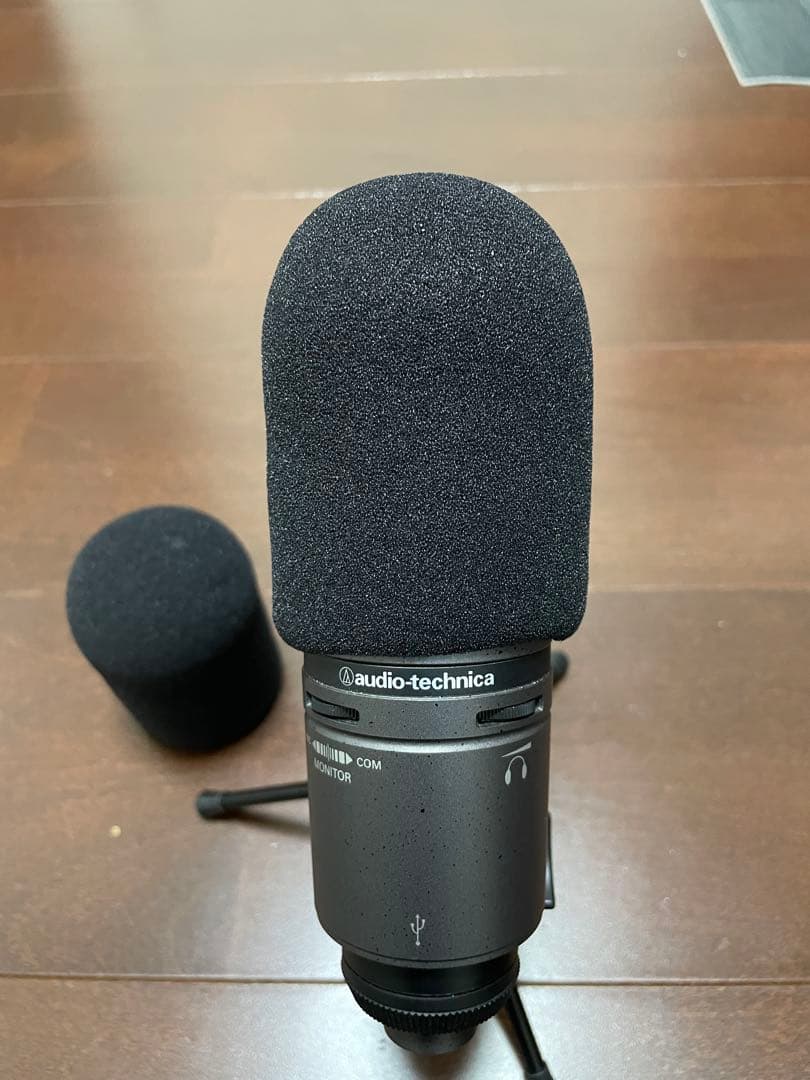 audio-technica コンデンサーマイク AT2020USB接続