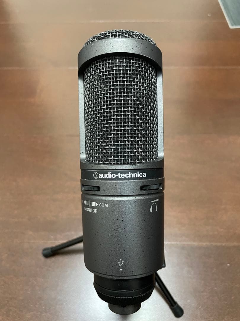 audio-technica コンデンサーマイク AT2020USB接続