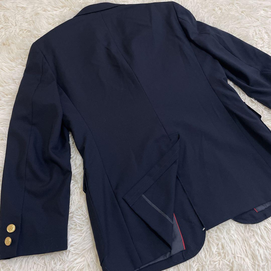 美品 ✨ジェイプレス　学生服　紺ブレ 金ボタン　ジャケット 卒服　ネイビー　M
