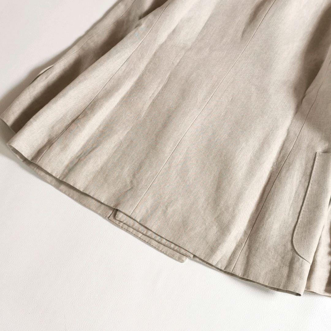 23SS/美品✨ ヴェルメイユパーイエナ ダブルブレスト ジャケット リネン