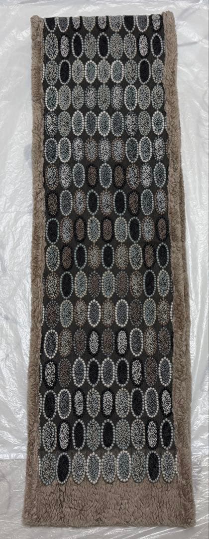 ミナペルホネン mina perhonen tarte マフラー グレーmix
