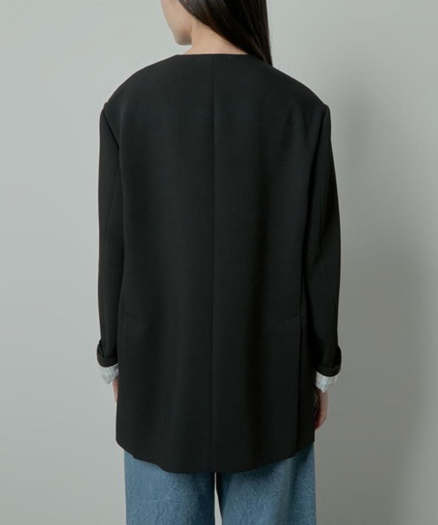 美品✨ LE CIEL BLEU カーブラインブレザー ブラック 36
