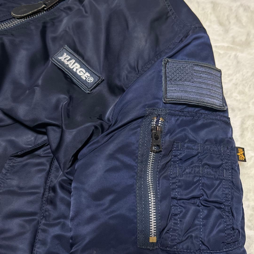 メ*リ様 ALPHA×XLARGE フライトジャケット MA-1 リバーシブル