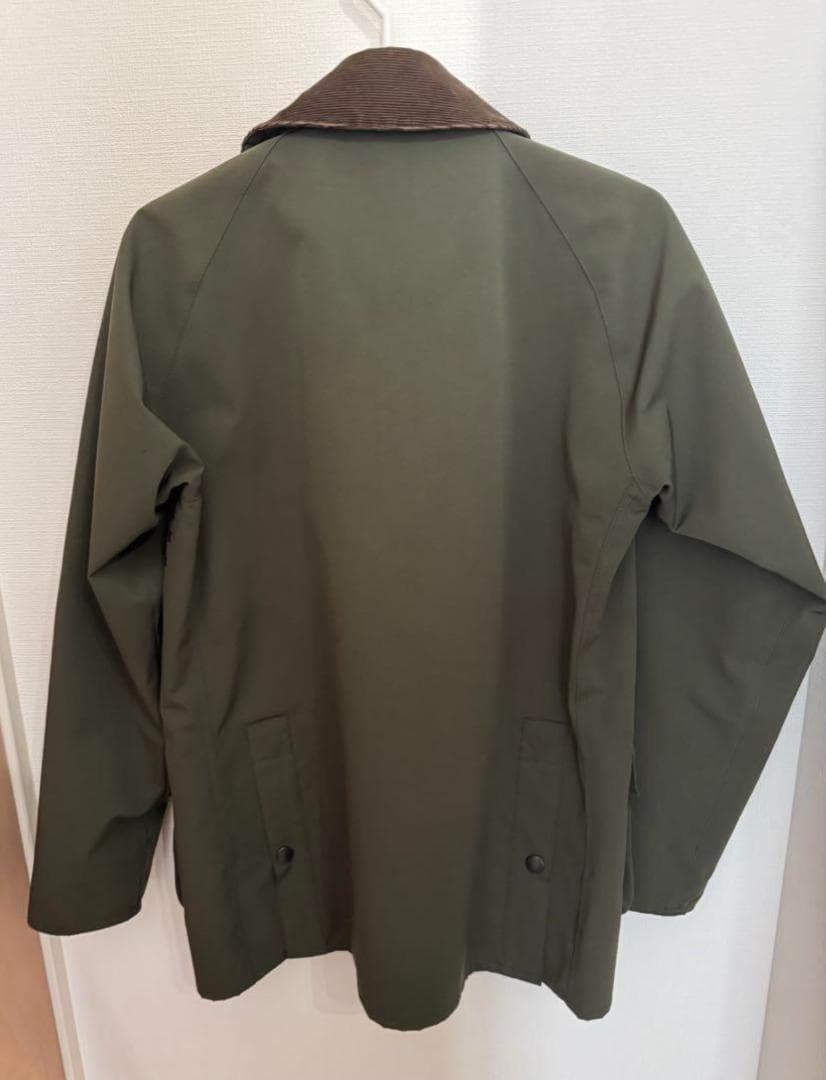 美品 Barbour BEDALE ノンワックス OLIVE M 値下げ