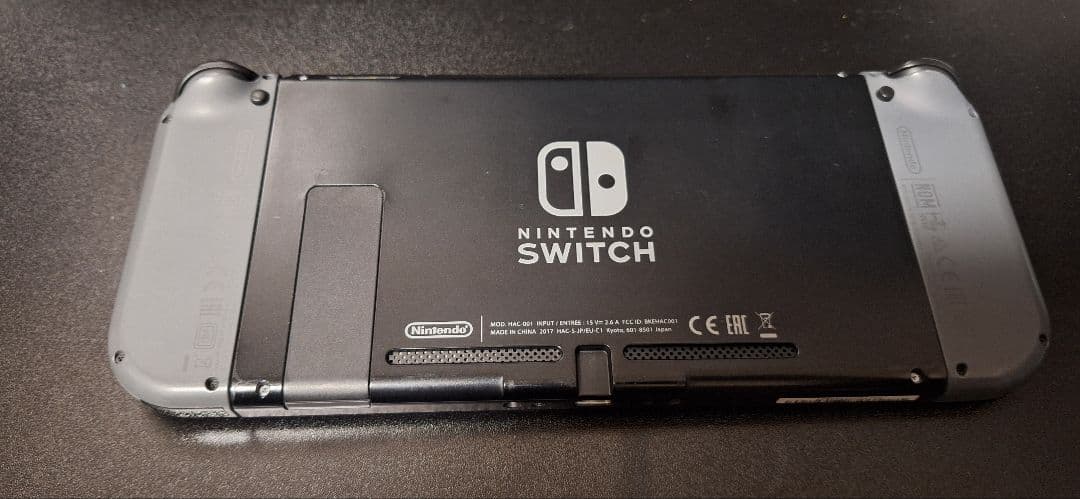 Nintendo Switch 本体 グレー ドック、スプラトゥーンケース付き
