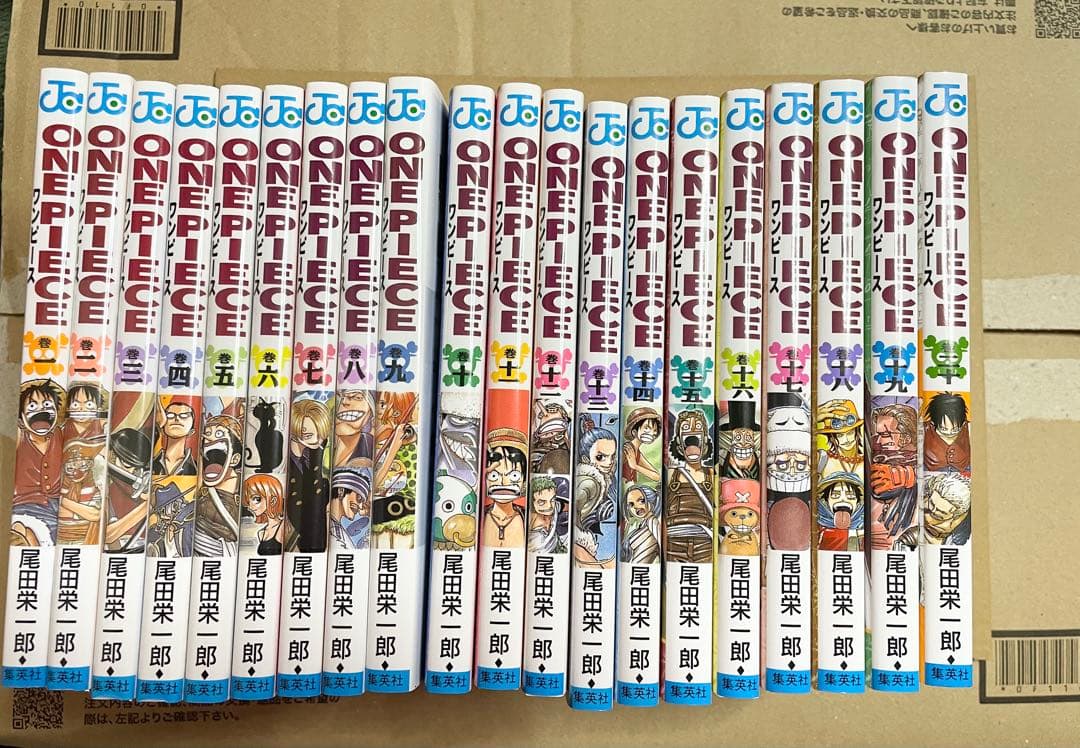 ONE PIECE ワンピース漫画　1巻〜108巻