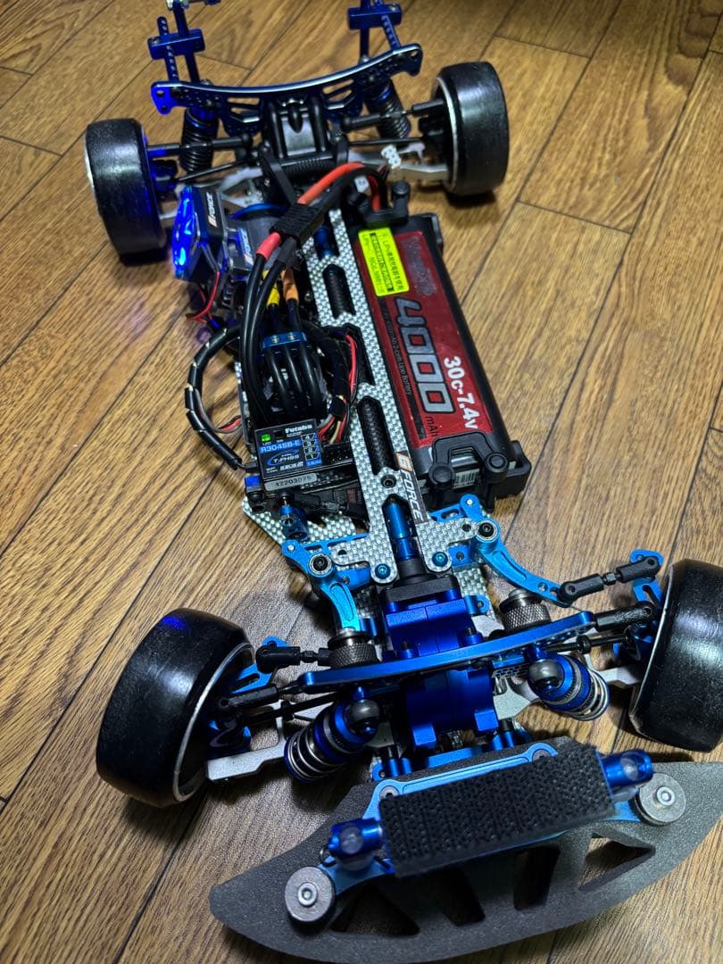 YOKOMOドリパケシャーシ & FUTABA 4PLS セット+おまけ