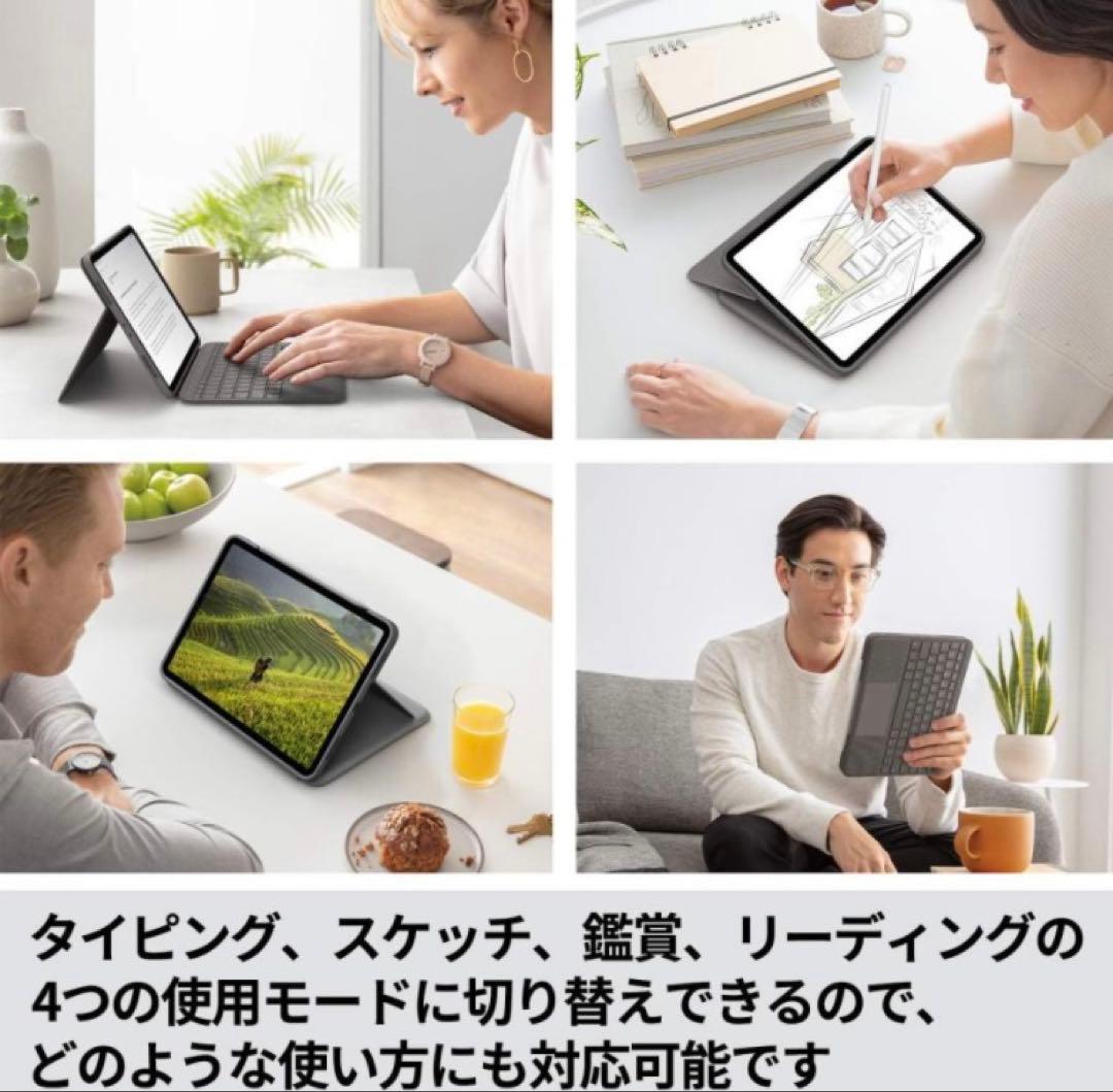 ティアLogicool FOLIO TOUCH iK1175BKA