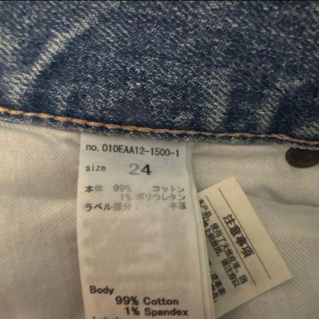 MOUSSY MVS 24 ブーツカットデニム