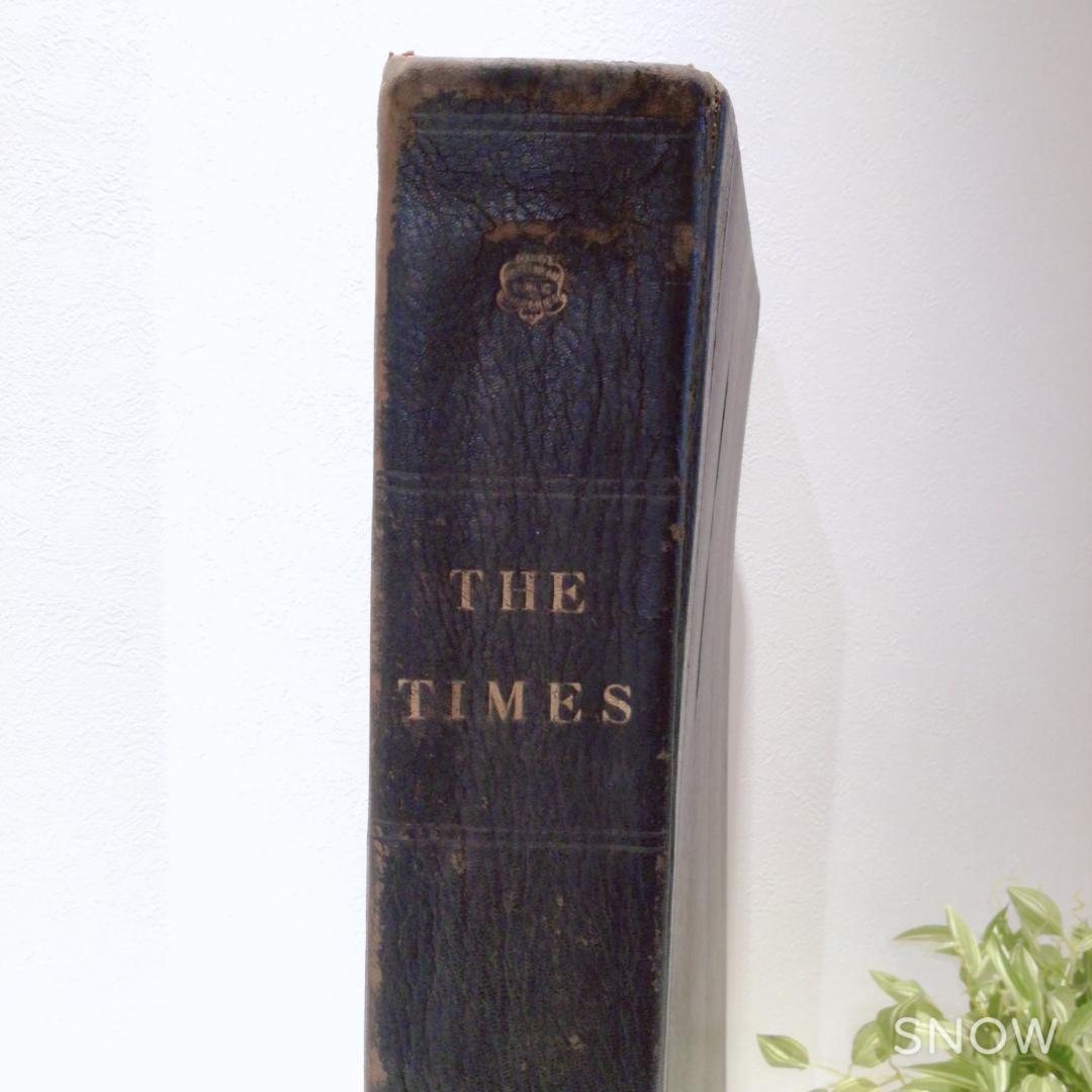 如月セール◆ 大型 古書 [ THE TIMES LONDON ]1936年
