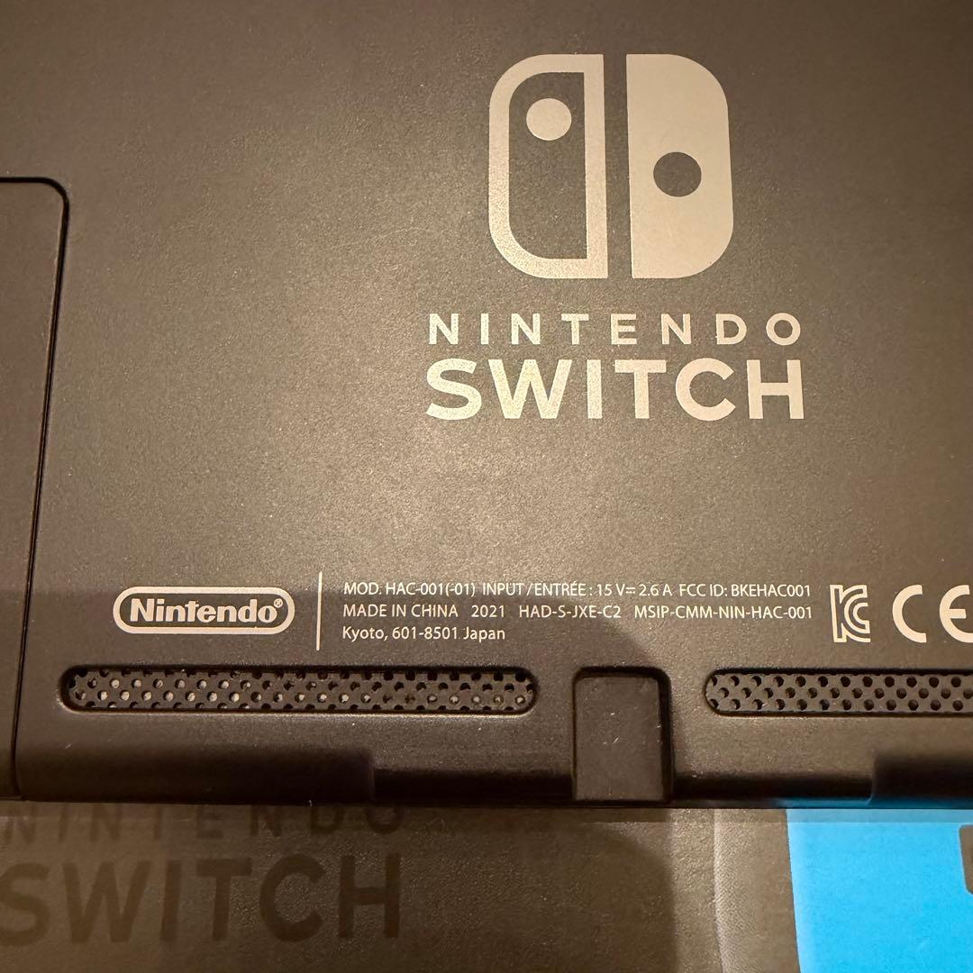 Nintendo Switch バッテリー強化版 2021年製 付属品完品