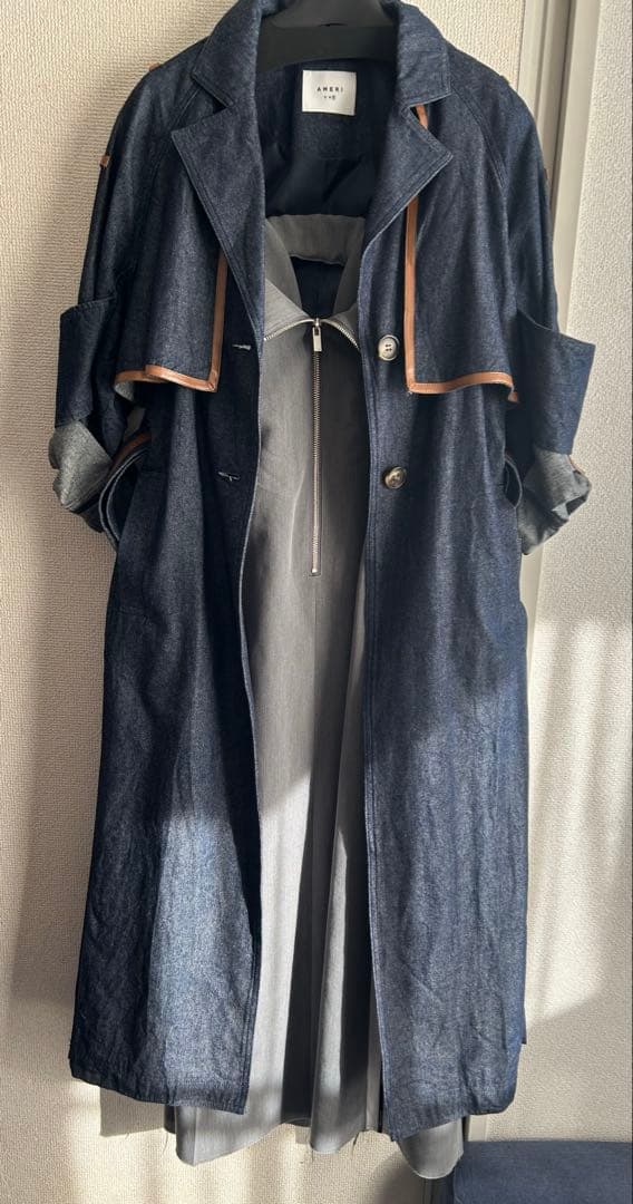 ★Ameri vintage アウター　デニム　トレンチコート