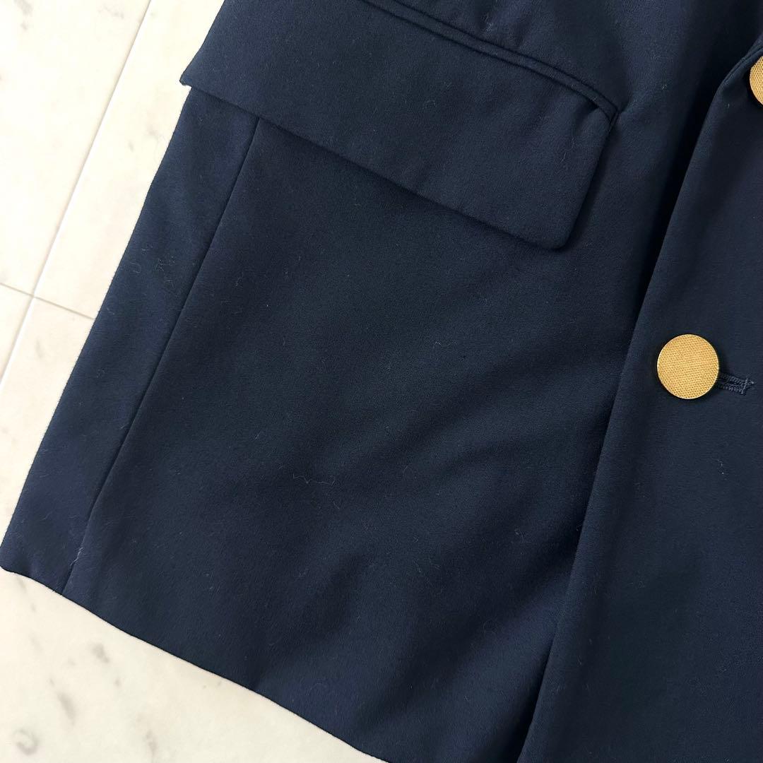 美品♪ジャーナルスタンダード ストレッチWブレストジャケット 紺ブレ 金ボタン