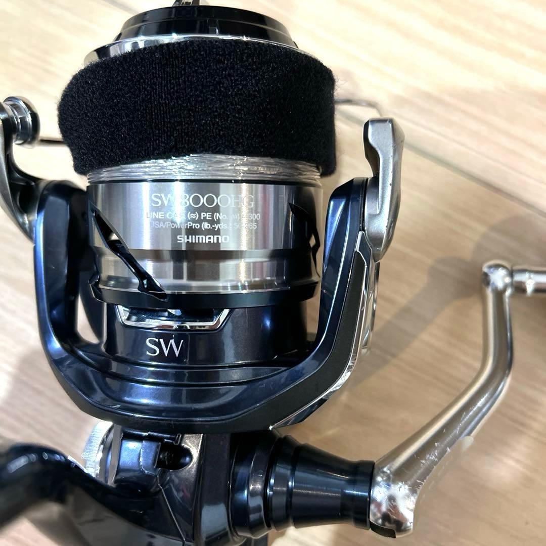 シマノ　21ツインパワーSW8000 HG 美品 シマノケース付き