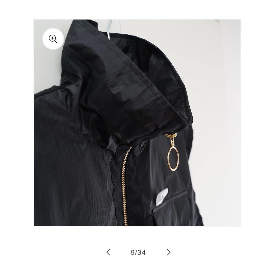 SANTAKU リップストップナイロンベスト　BLACK