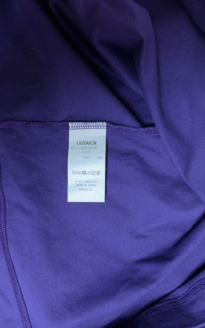 トップス ULTERIOR SUVIN SUEDED TENJIKU SLEEVELESS