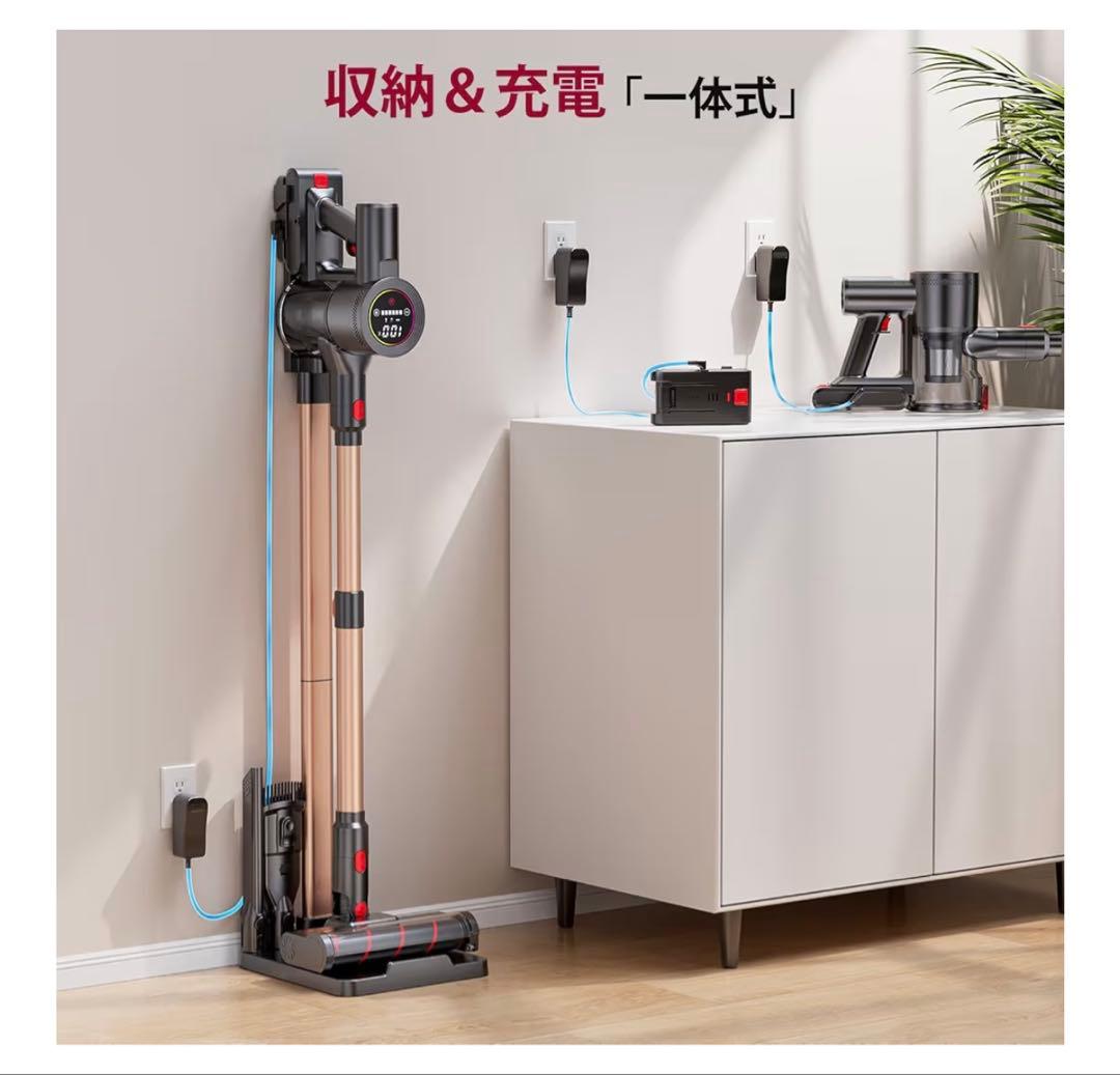 掃除機 コードレス掃除機 軽量 サイクロン式 スティッククリーナー