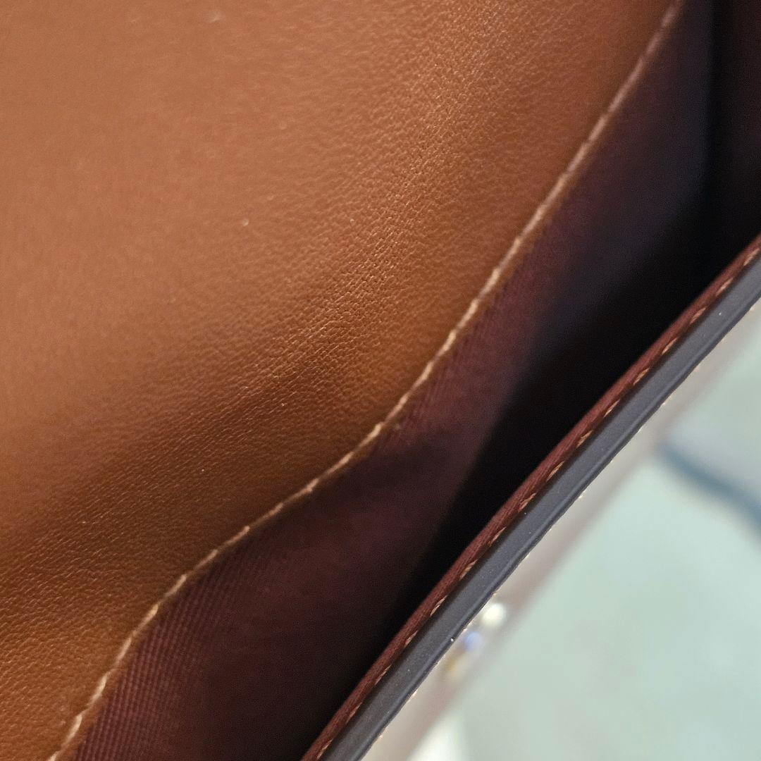 COACH エライザ スモール ウォレット コンパクト ブラウン