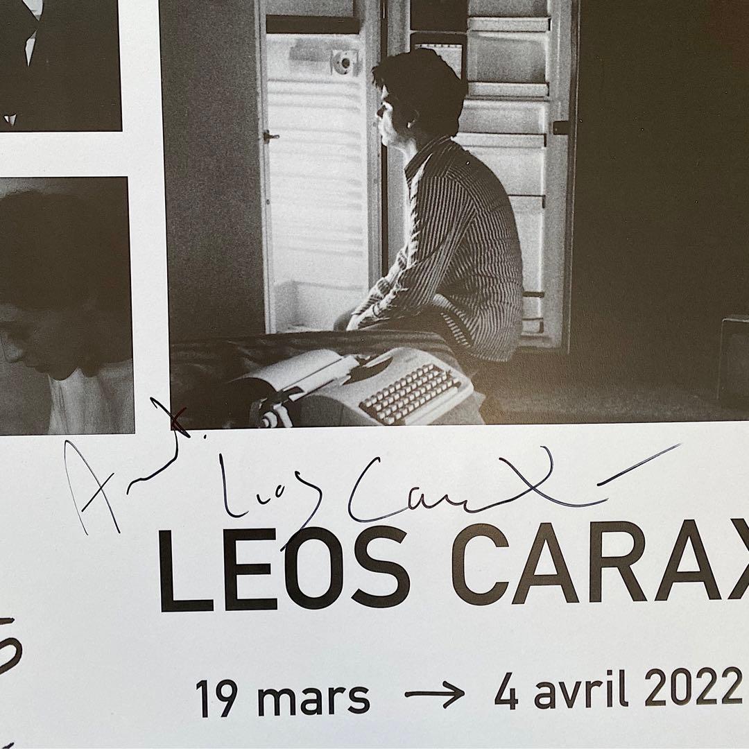 ★ 直筆サイン入り Leos Carax レオスカラックス ポスター