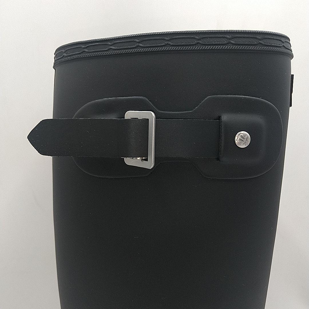 未使用品✨️ HUNTER レインブーツ 黒 23cm UK4 箱保存袋カード付
