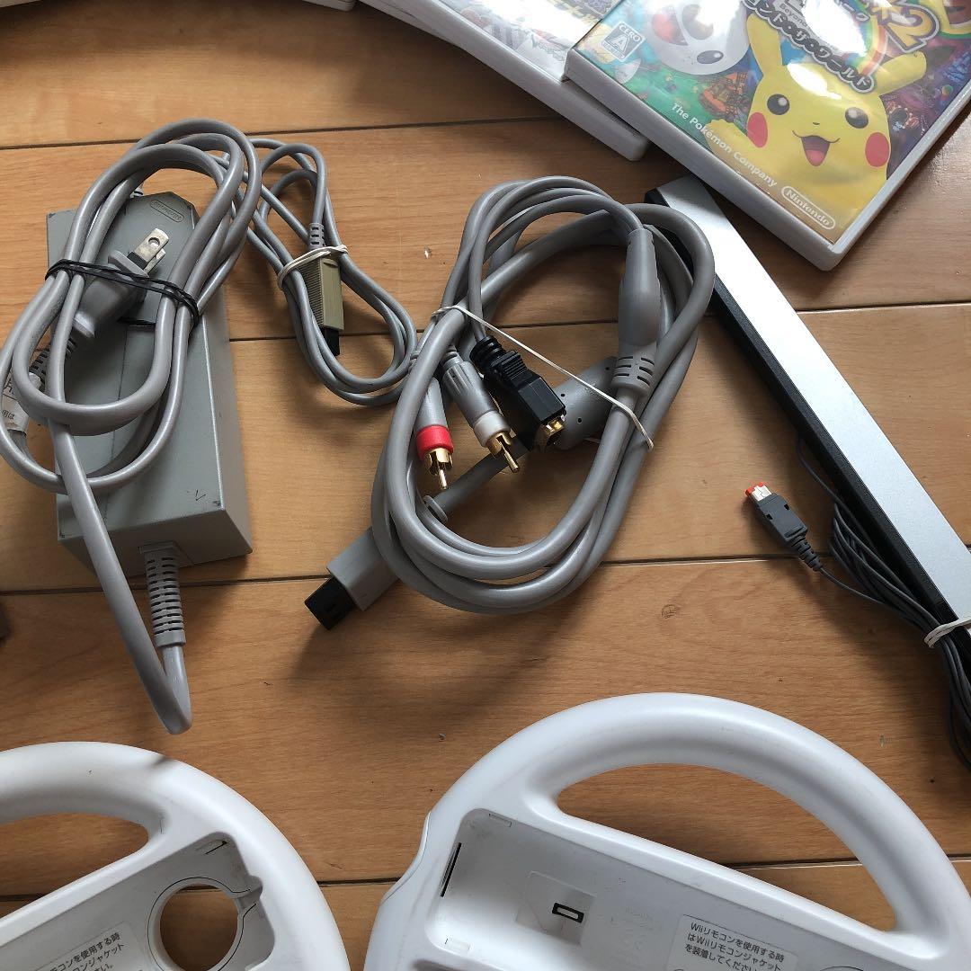 Wii本体、周辺機器、ゲームカセット