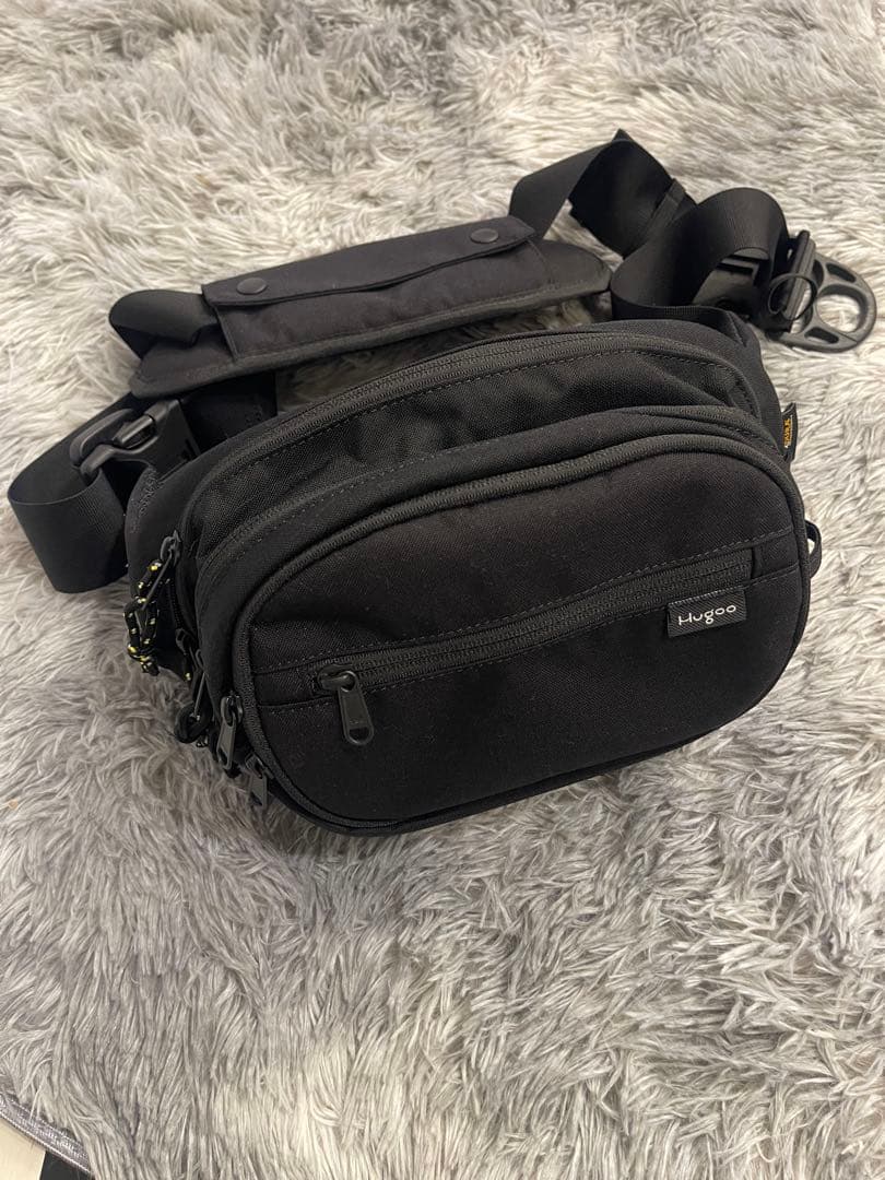美品　Hugoo ハグー　ヒップシート　ブラック