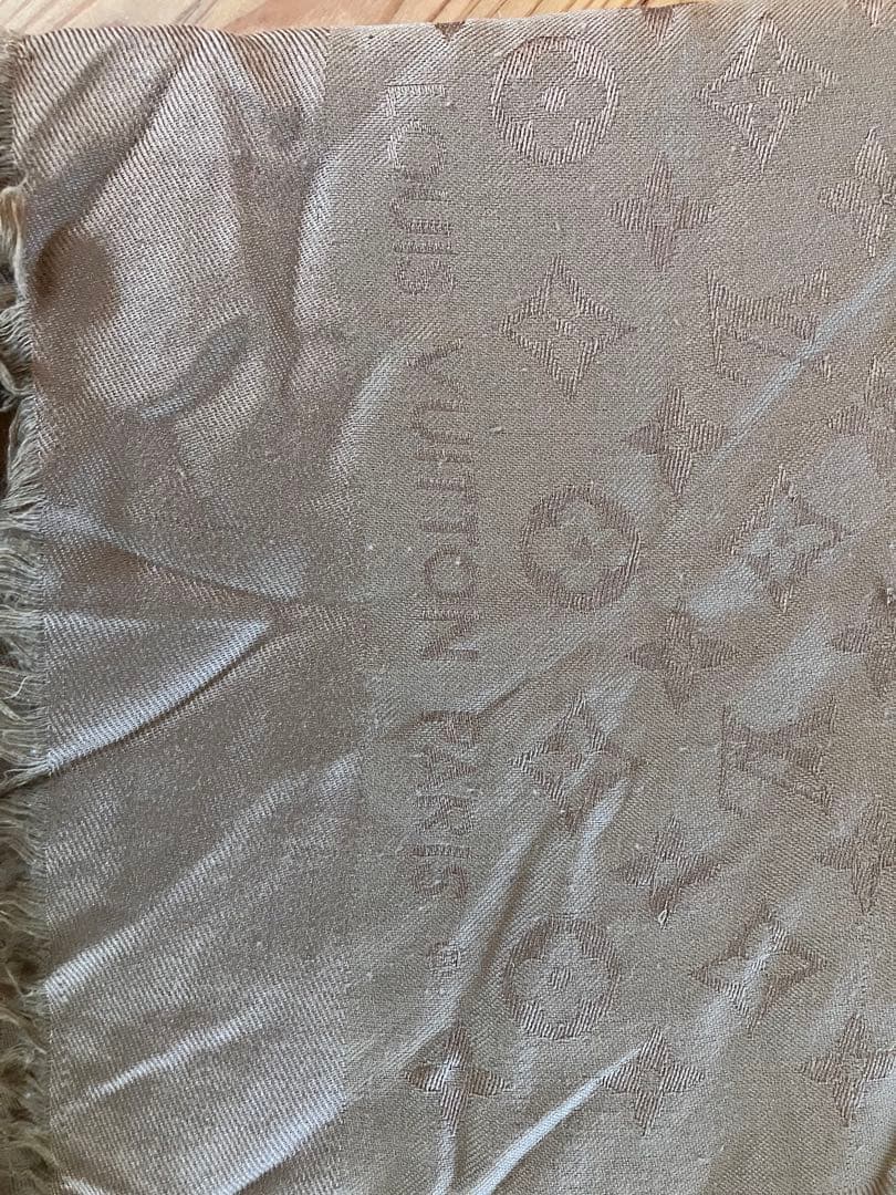 Louis Vuitton モノグラム ストール ブラウン