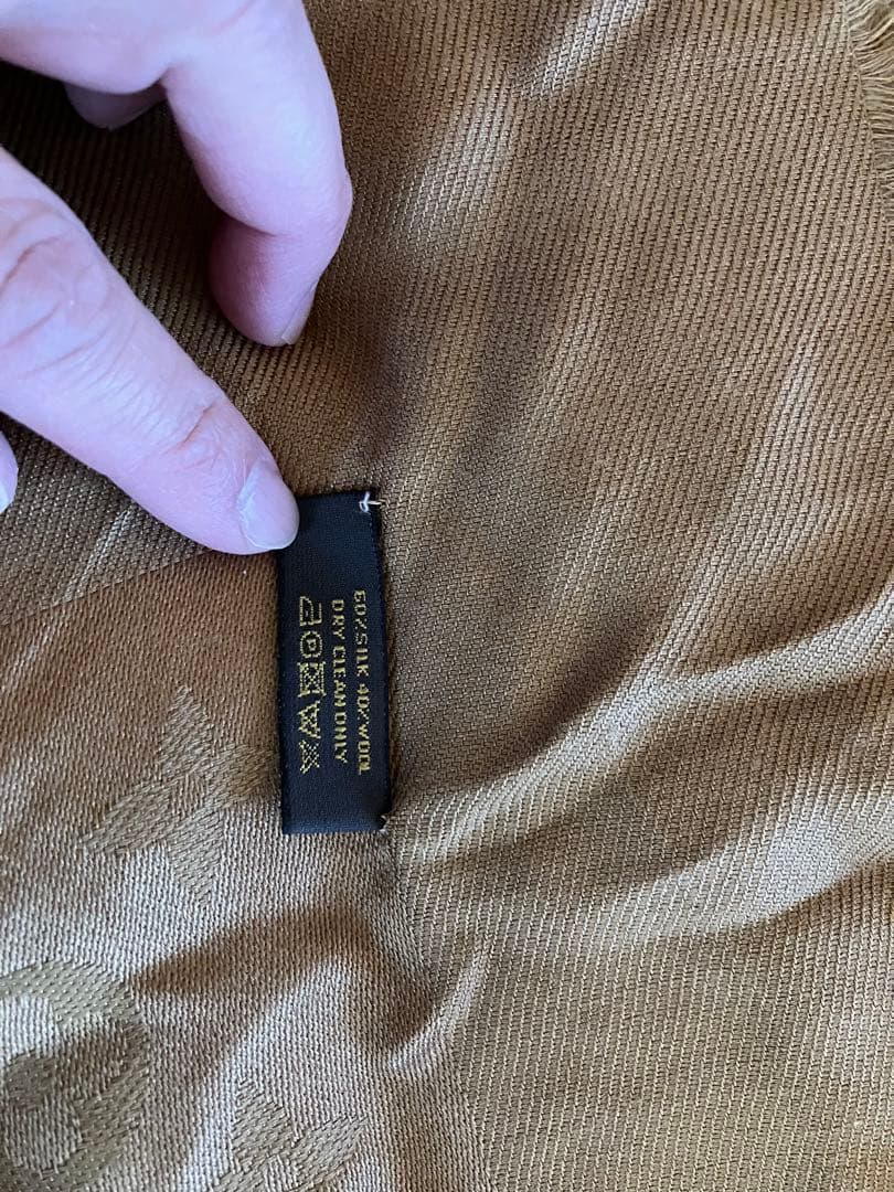 Louis Vuitton モノグラム ストール ブラウン