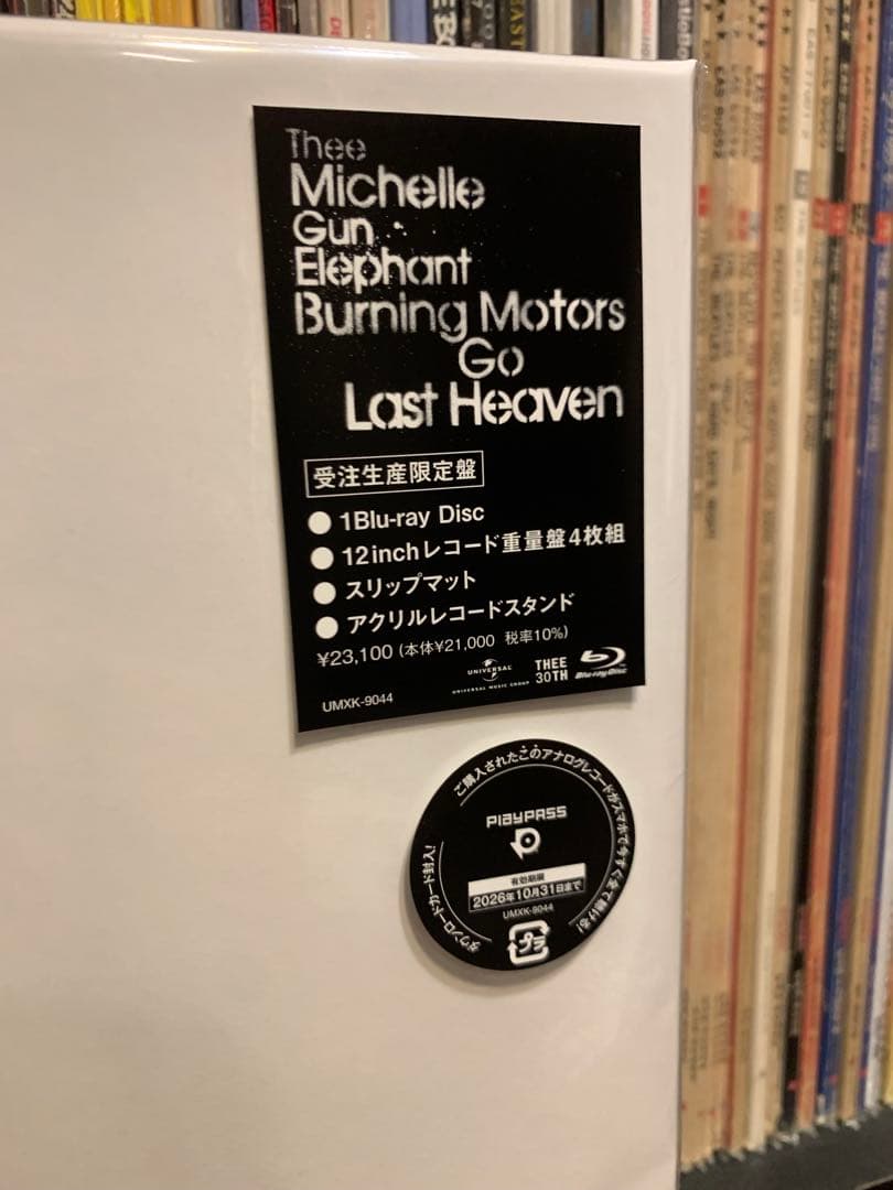 thee Michelle gun elephant レコード　Box set